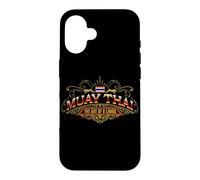 Carcasa para iPhone 16 Muay Thai Arte Marcial De 8 Extremidades MMA Hombres Mujeres Boxeo Tailandés