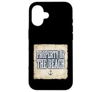 Carcasa para iPhone 16 My Heart Belongs to The Ocean Anchor Graphic