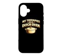Carcasa para iPhone 16 My Therapist Is A Dutch Oven Sourdough Bread Baking Baker