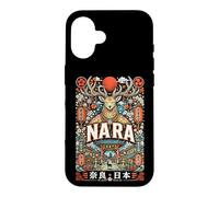 Carcasa para iPhone 16 Nara Deer Park Spirit Heritage - Recuerdo de Viaje de Japón