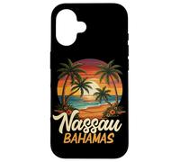 Carcasa para iPhone 16 Nassau Bahamas Sunset Beach Vacaciones Viajes