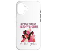 Carcasa para iPhone 16 National Women’s History Month 2026 We Rise Together