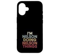Carcasa para iPhone 16 Nelson Name Nelson Personalized Name First Given