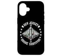Carcasa para iPhone 16 New Jersey Drone Survivor | NJ Drones Alien Technology UAPs