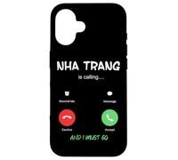 Carcasa para iPhone 16 Nha Trang está Llamando y Debo IR a Vietnam de Viaje