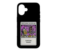 Carcasa para iPhone 16 Nights Owl Gamer Nocturnal Bloodline Caffeine Maxed