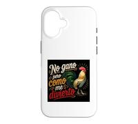 Carcasa para iPhone 16 No Gano Pero como Me Divierto