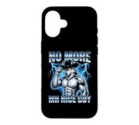 Carcasa para iPhone 16 No More Mr. Nice Guy - Funny Wolf Meme Guys Novedad Cool Men