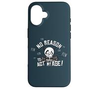 Carcasa para iPhone 16 No Reason To Act My Age! Gaming Panda Pew Gamer