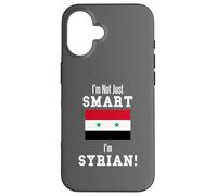 Carcasa para iPhone 16 No Soy Solo Inteligente, Bandera de país Sirio Siria