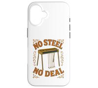 Carcasa para iPhone 16 No Steel No Deal Pedal Guitarrista Música