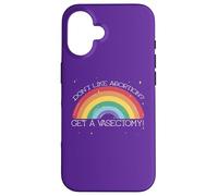 Carcasa para iPhone 16 ¿No te Gusta el aborto? ¡OBTENGA UNA VASECTOMÍA! Roe Wade SCOTUS Meme