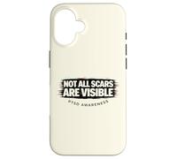 Carcasa para iPhone 16 No Todas Las Cicatrices Son visibles Conciencia sobre el TEPT Fallo Invisible