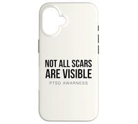Carcasa para iPhone 16 No Todas Las Cicatrices Son visibles Conciencia sobre el TEPT Salud Mental