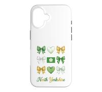 Carcasa para iPhone 16 North Yorkshire Coquette Bow Chicas