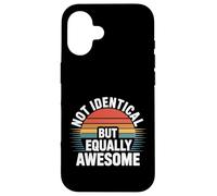 Carcasa para iPhone 16 Not Identical But Equally Awesome Hermano Gemelo |-