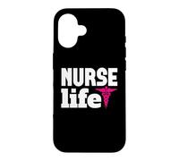 Carcasa para iPhone 16 Nurse Life Proud Nurses Funny Nursing For Women Men