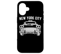 Carcasa para iPhone 16 NYC Checker Taxi Cab For New York Lovers
