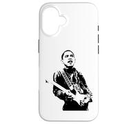 Carcasa para iPhone 16 Obama Rock Guitar Demócrata Barack Obama Presidente Estadounidense