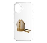 Carcasa para iPhone 16 Obispo Mitre Vestimenta Litúrgica Católica Clero Fe