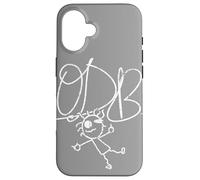 Carcasa para iPhone 16 ODB OL Sucio Ba-ard Sketch Graffiti Hip Hop 90s Rap Gangsta