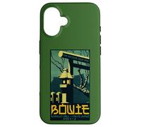 Carcasa para iPhone 16 Oficial David Bowie The Outside Tour Poster Tokyo Japan