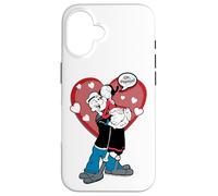 Carcasa para iPhone 16 Oh Popeye The Sailor Man Olive OYL Love Día de San Valentín