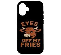 Carcasa para iPhone 16 Ojos de mis Papas Fritas - Angry Bull