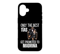 Carcasa para iPhone 16 Only The Best Tias - Ascendido a Madrina 2026