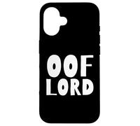 Carcasa para iPhone 16 OOF Lord Funny Blox Gamer Noob Streamer Meme Game OOF Sound