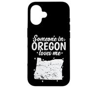 Carcasa para iPhone 16 Oregon Alguien en Oregon me ama USA