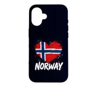 Carcasa para iPhone 16 Orgullo de Noruega Patrimonio Noruego Raíces escandinavas Viajes