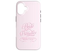 Carcasa para iPhone 16 Orgullo y prejuicio Prefiero infinitamente un Libro: Jane Austen