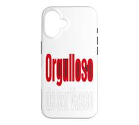 Carcasa para iPhone 16 Orgulloso De Ser Vasco Camiseta Frases Vasca