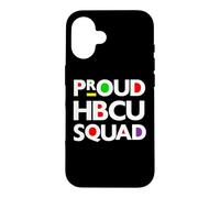 Carcasa para iPhone 16 Orgulloso HBCU Squad Senior Graduación Estudiante Universitario Diversión