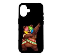 Carcasa para iPhone 16 Oso Divertido Diciendo sarcástico humorístico Ingenioso