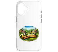 Carcasa para iPhone 16 Paisaje del Valle histórico de Virginia