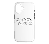 Carcasa para iPhone 16 Paso - Trab - Galop - Caballos