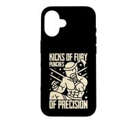 Carcasa para iPhone 16 Patadas de Furia Golpes de Precisión Muay Thai