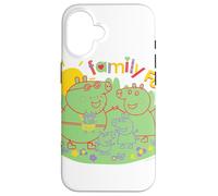 Carcasa para iPhone 16 Peppa Pig Family Fun