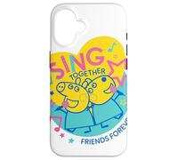 Carcasa para iPhone 16 Peppa Pig Sing
