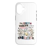 Carcasa para iPhone 16 Pequeñas Voces obtienen más Bicicletas Amante del Ciclismo