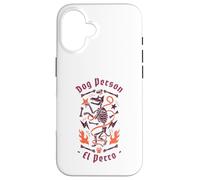 Carcasa para iPhone 16 Perro Persona El Perro (Declaración Divertida)