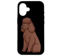 Carcasa para iPhone 16 Perros irlandeses de Agua Spaniel Obedient Irish Water