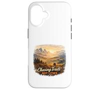 Carcasa para iPhone 16 Persiguiendo senderos Montaña Aventura Estilo de Vida