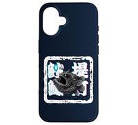 Carcasa para iPhone 16 Pez Abisal con Kanji Japonés Diseño