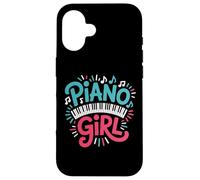 Carcasa para iPhone 16 Piano Girl