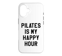 Carcasa para iPhone 16 Pilates is My Happy Gym Hour Women Girls Do Pilates Sayings