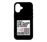 Carcasa para iPhone 16 Pilot I Fly The Plane The Rest Is Noise Aviation