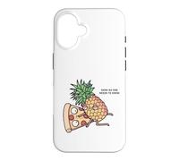 Carcasa para iPhone 16 Pineapple Belongs on Pizza